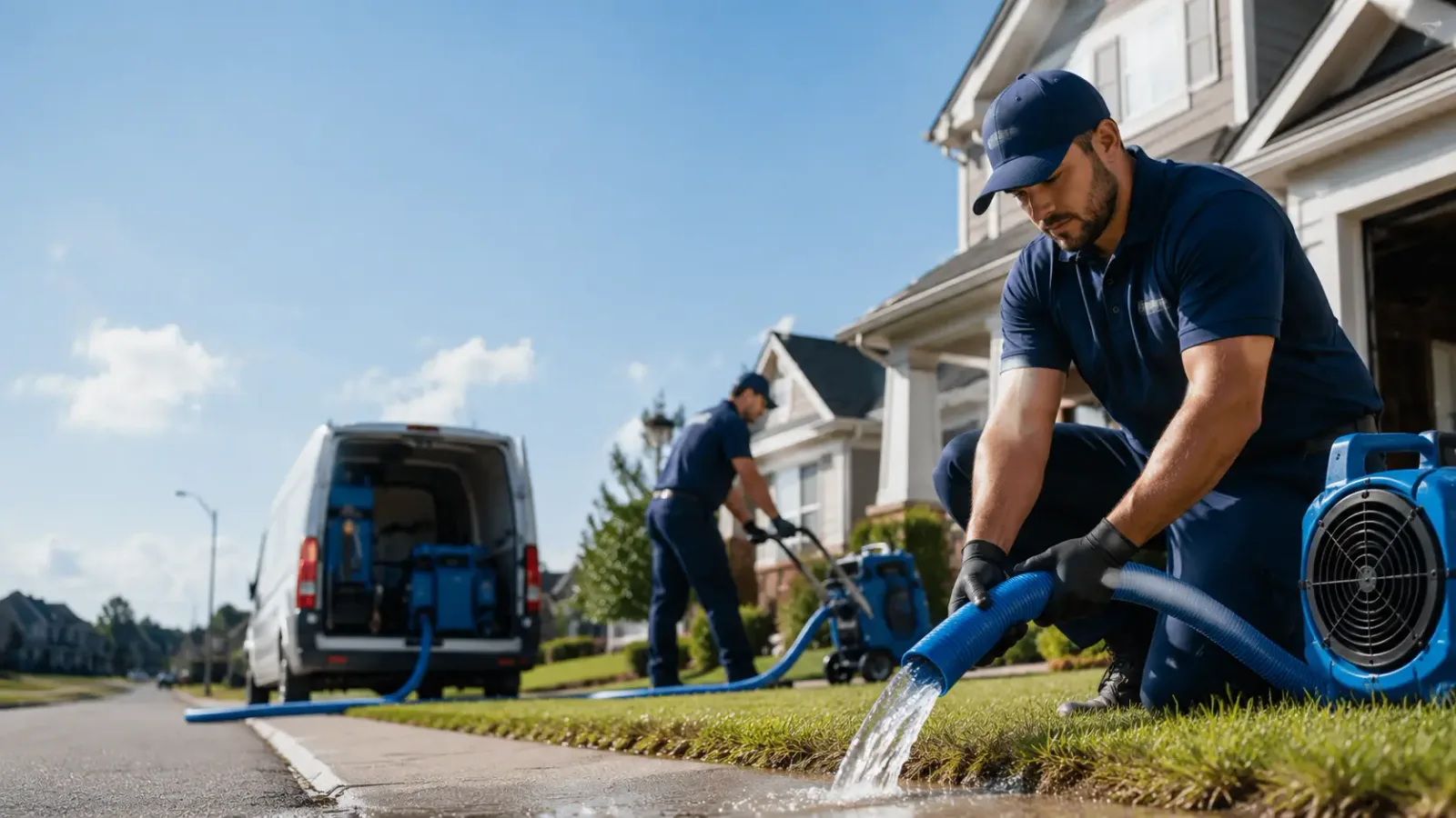 Flood Damage Restoration in Hoffman, IL